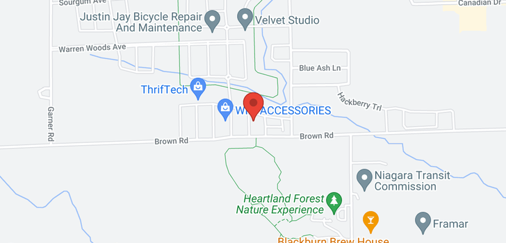 map of 7837 HOPTREE RD